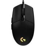 Игровая мышь проводная Logitech G102, черный (возможно, неоригинальная, доставка из-за рубежа)