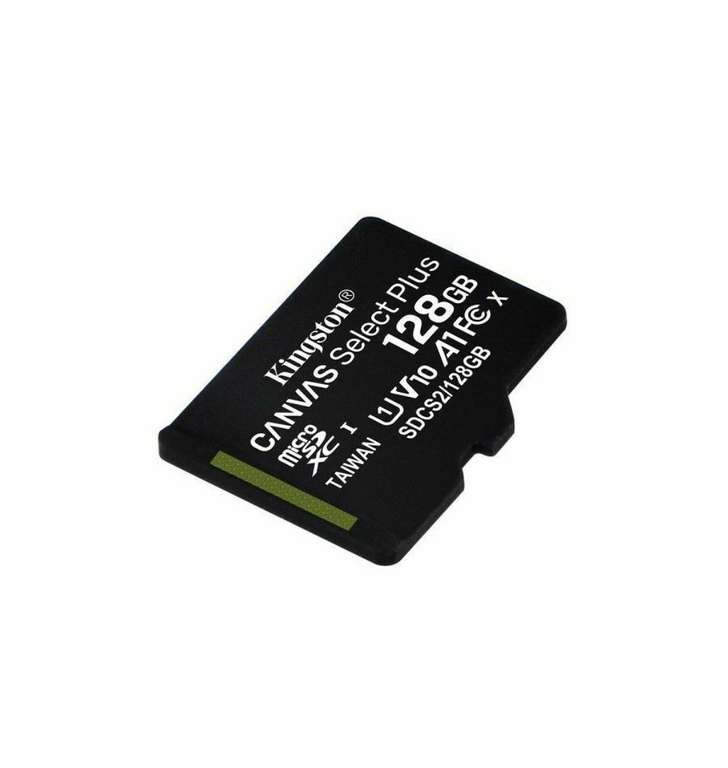 Карта памяти microSD Kingston Canvas Plus 128 Гб