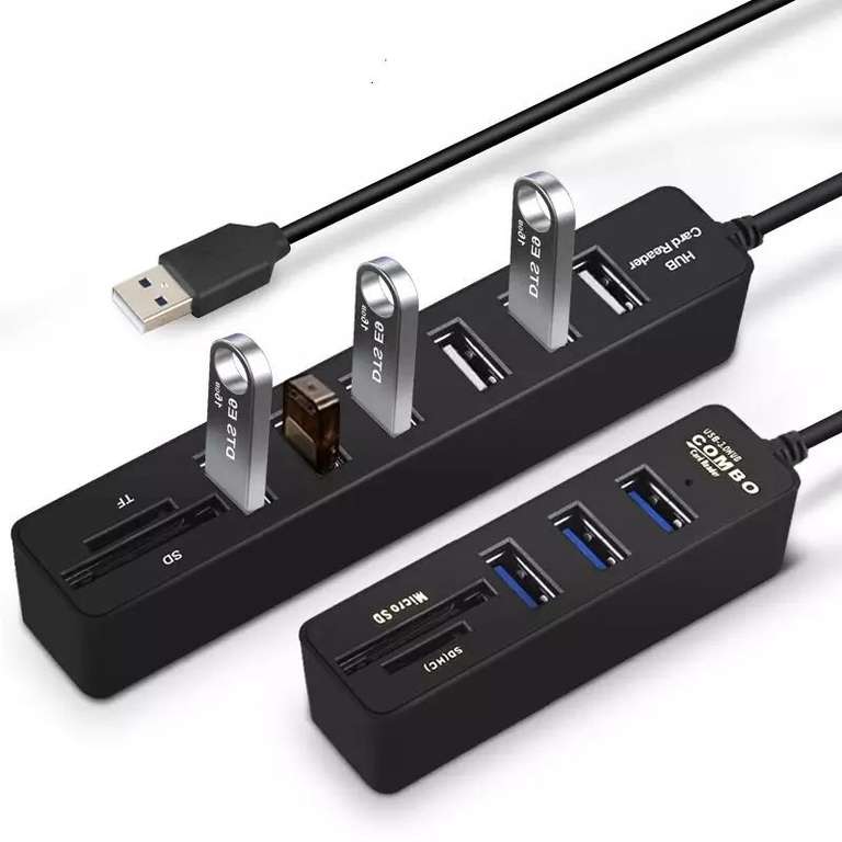 USB-хаб iMice (цена указана за версию с USB 2.0 и 3 портами)