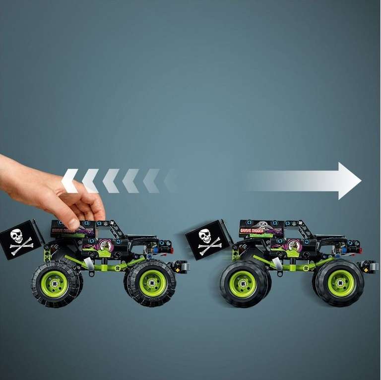 Конструктор LEGO Technic 42118 Monster Jam Grave Digger