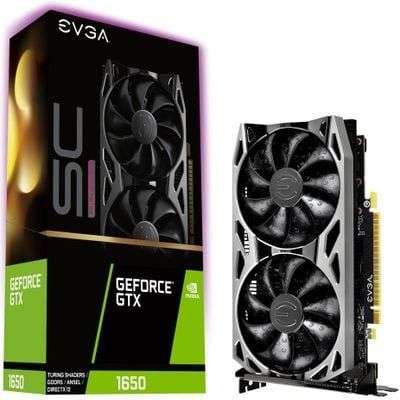 EVGA GeForce GTX 1650 SC ULTRA GAMING 4.0 GB OC Mid Range