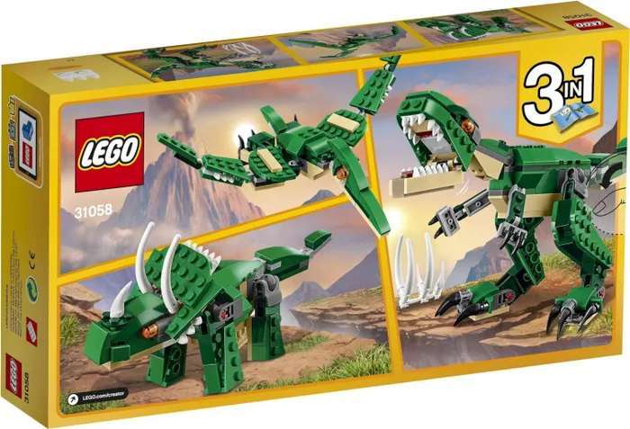Конструктор LEGO CREATOR 31058 Грозный динозавр, 174 дет.