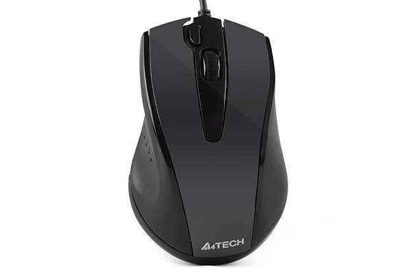 [МСК и др] Мышь A4TECH V-Track Padless N-500F, оптическая, проводная, USB, черный