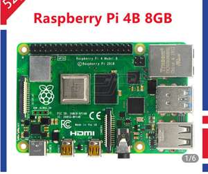 Raspberry Pi 4 Model B с 4 ГБ ОЗУ