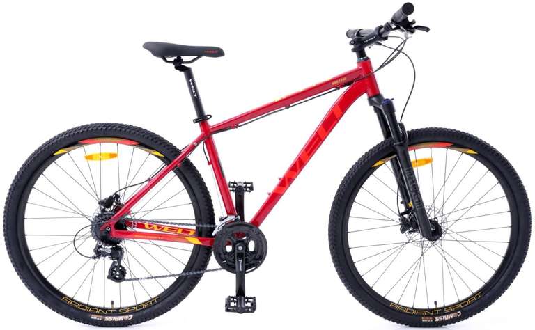 Велосипед Welt Ridge 2.0 HD 29 2022 18" dark red + до 5000 бонусов