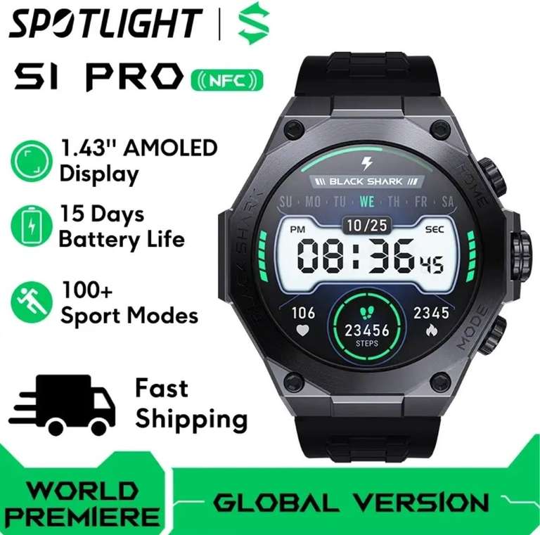 Смарт-часы Blackshark S1 Pro