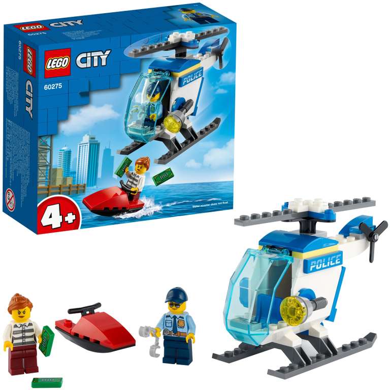 Конструктор LEGO City Police 60275 Полицейский вертолёт