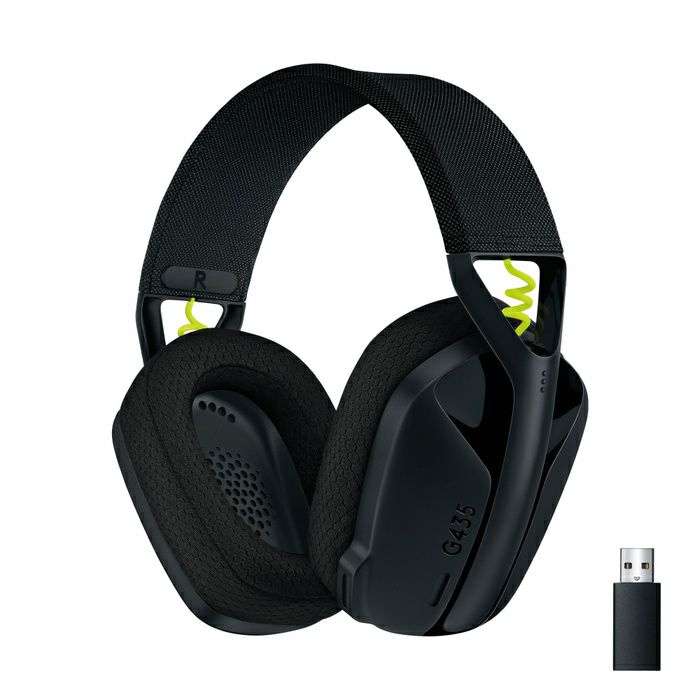 Беспроводная игровая гарнитура Wireless Headphone Logitech G435 Lightspeed