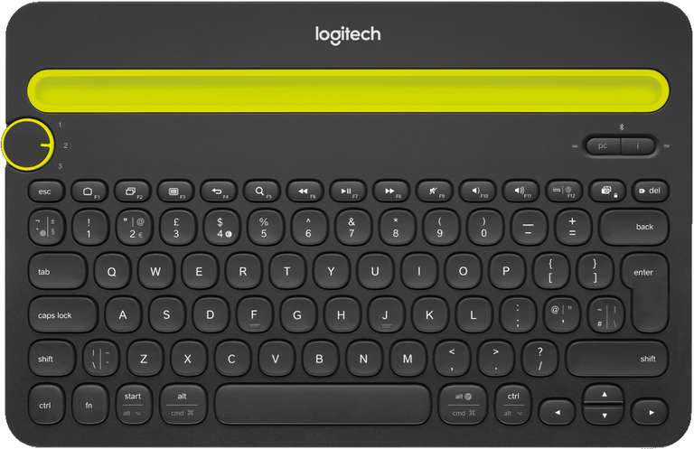 Клавиатура Logitech Wireless Bluetooth Multi-Device Keyboard K 480 (1117 с бонусами)