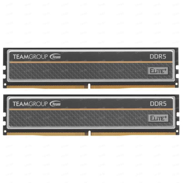 Оперативная память Team Group T-Force Elite Plus DDR5, 16 ГБx2 шт, 5600 МГц TPBD532G5600HC46DC01