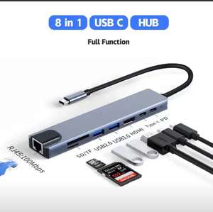 USB Type-C hub концентратор хаб разветвитель HDMI+LAN