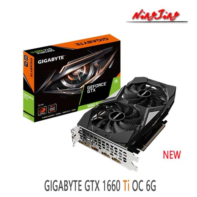Подборка новых видеокарт от 6GB до 1000 евро, напр. GIGABYTE GeForce GTX 1660 TI (за 32900₽ через QIWI)