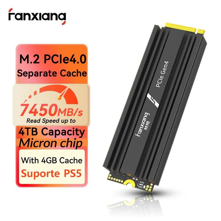SSD FANXIANG S770M 4TB (NVME, PCIE 4.0)