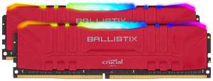 [Москва и др.] Оперативная память Crucial Ballistix RGB 16 ГБ (8 ГБ x 2) DDR4 3200 МГц DIMM CL16 BL2K8G32C16U4RL