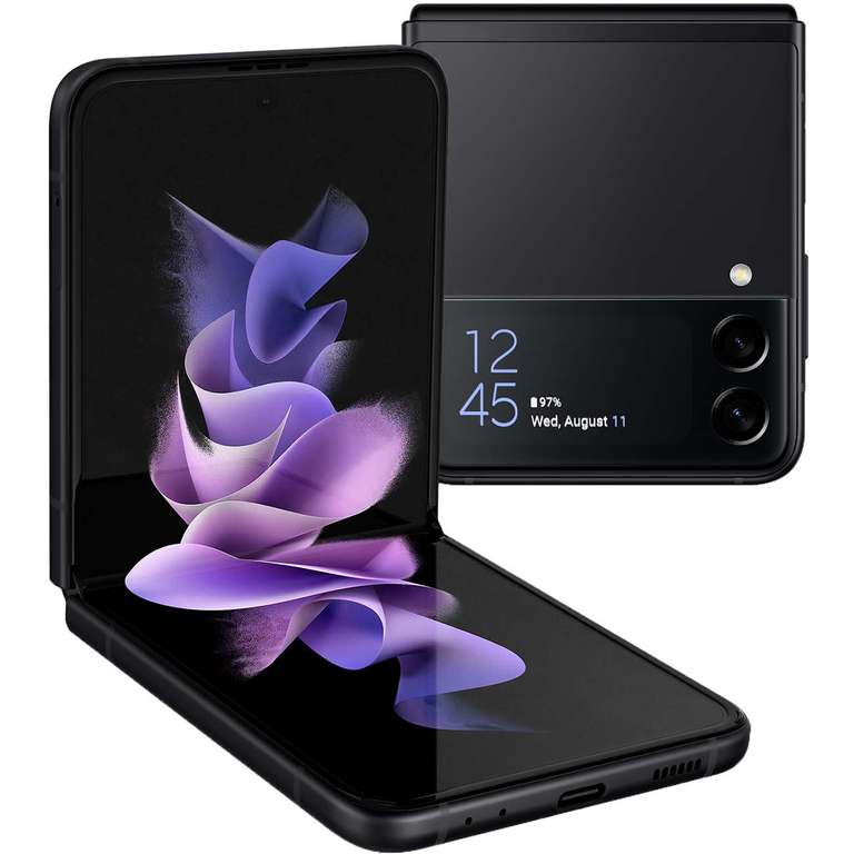 Смартфон Samsung Galaxy Z Flip3 128GB Black SM-F711B по trade-in (скидка зависит от модели сданного устройства)