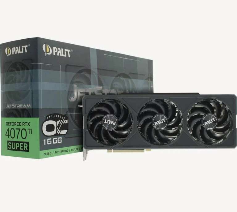 Видеокарта Palit RTX 4070 Ti SUPER JetStream OC