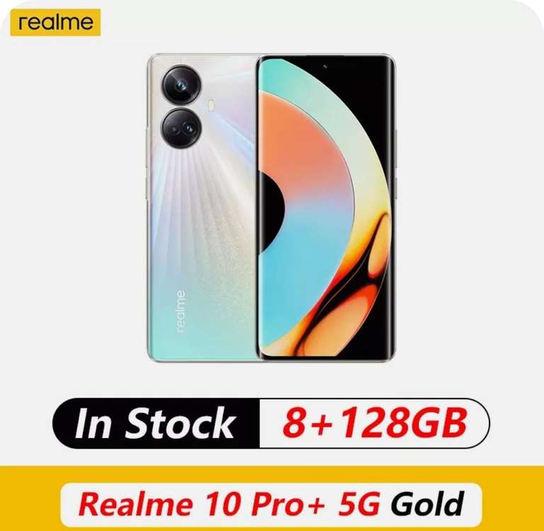 Смартфон Realme 10 Pro + 5G (китайская версия) 8/128