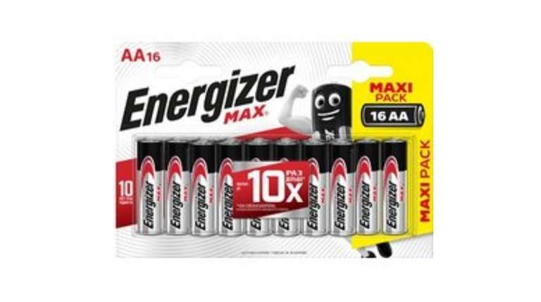 [Нижневартовск] Батарейка Energizer MAX AA 16шт. (LR6)