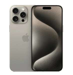 Смартфон Apple iPhone 15 Pro Max 256 Гб титан (Возврат бонусов 30%)