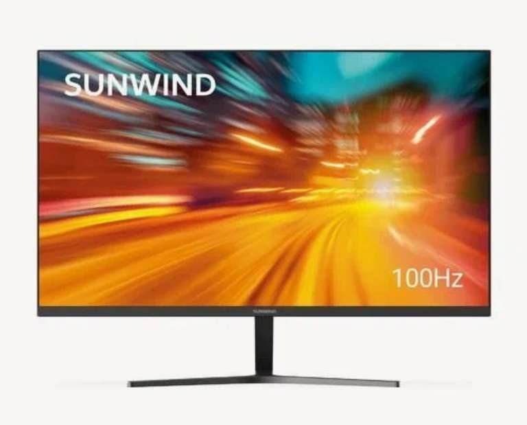 [Сочи] 23.8" Монитор SunWind SM-24FI223, 1920x1080, IPS, 100Гц