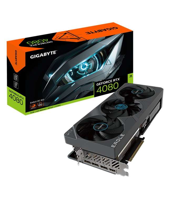 Видеокарта Gigabyte GeForce RTX 4080 EAGLE OC 16 ГБ