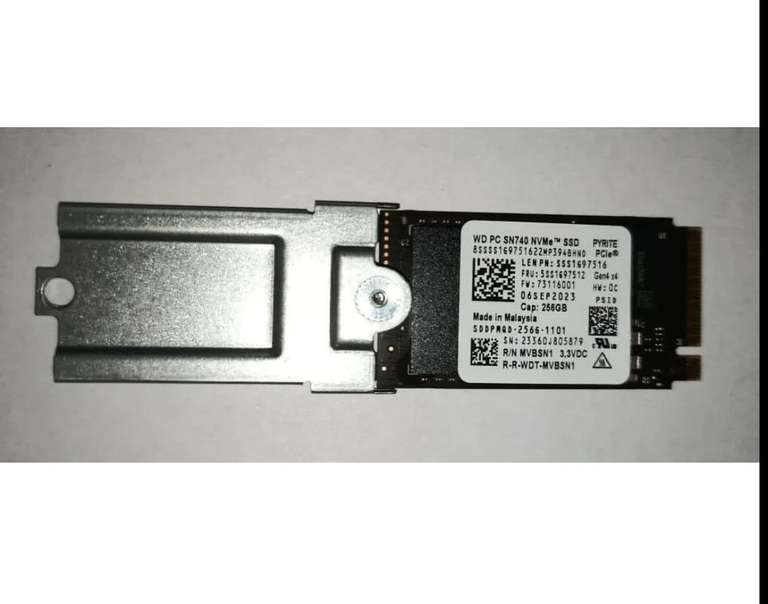 Внутренний SSD-диск Western Digital 256 ГБ SDPMQD-256G-1101 (SDPMQD-256G-1101)