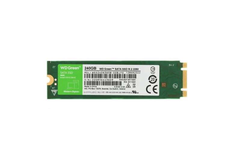SSD WD Green WDS240G3G0B 240GB, SATA M2