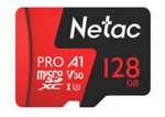 Карта памяти Netac P500 Extreme Pro NT02P500PRO-128G-S, 128GB