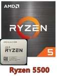 Процессор AMD Ryzen5 5500 OEM (без кулера), по Ozon карте