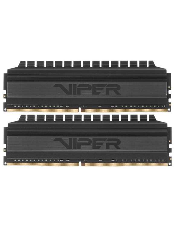 Оперативная память Patriot Memory Viper 4 Blackout PVB464G360C8K|DIMM/DDR4/64GB KIT2/3600