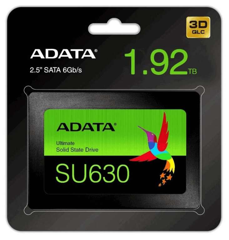 SSD диск A-DATA Ultimate SU630 [ASU630SS-1T92Q-R]/1.92Tb/2.5"/SATA