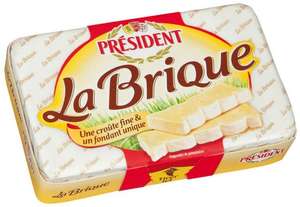 [СПб, ЛО] Сыр мягкий President La Brique с белой плесенью 45%, 200г