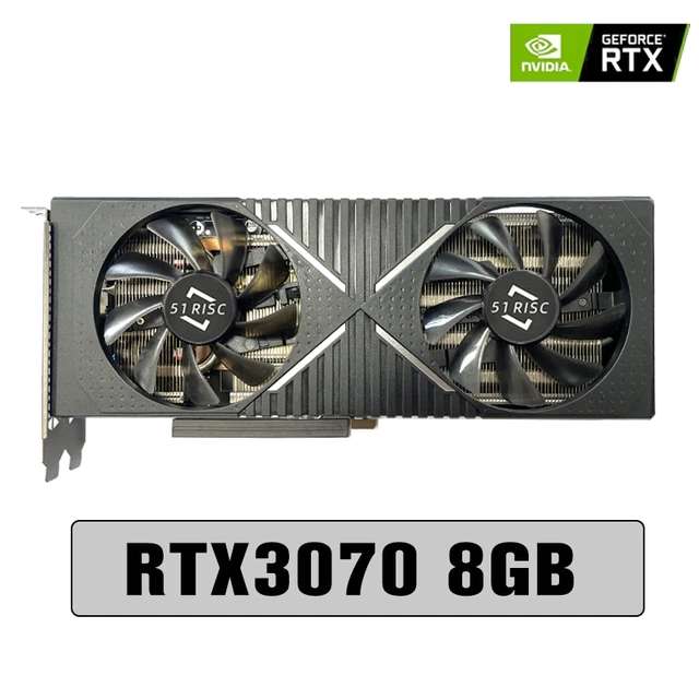 Видеокарта SHELI 51RISC GeForce RTX 3070 8 ГБ