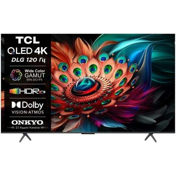 Телевизор TCL 55C655 55" QLED 4K