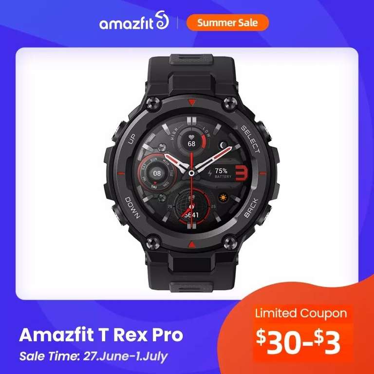 Смарт-часы Amazfit Trex Pro T-Rex