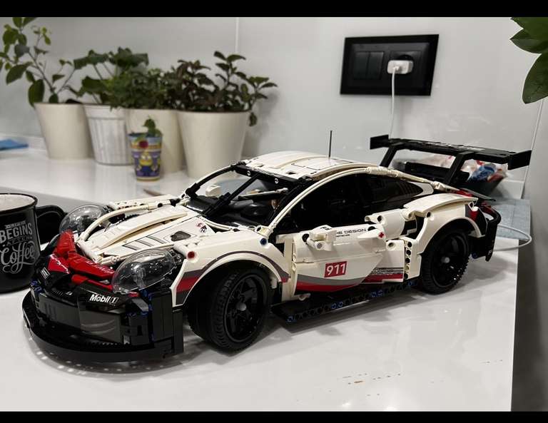 Конструктор Porsche 911 1631деталей