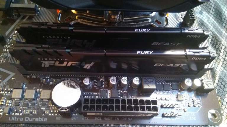 Оперативная память Kingston Fury Beast DDR4 3200 МГц KF432C16BB1/16