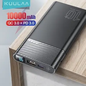 Внешний аккумулятор KUULAA Power Bank 10000 мАч QC PD 3,0