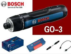 Аккумуляторная отвертка Bosch Go 3 (с ozon картой, из-за рубежа)