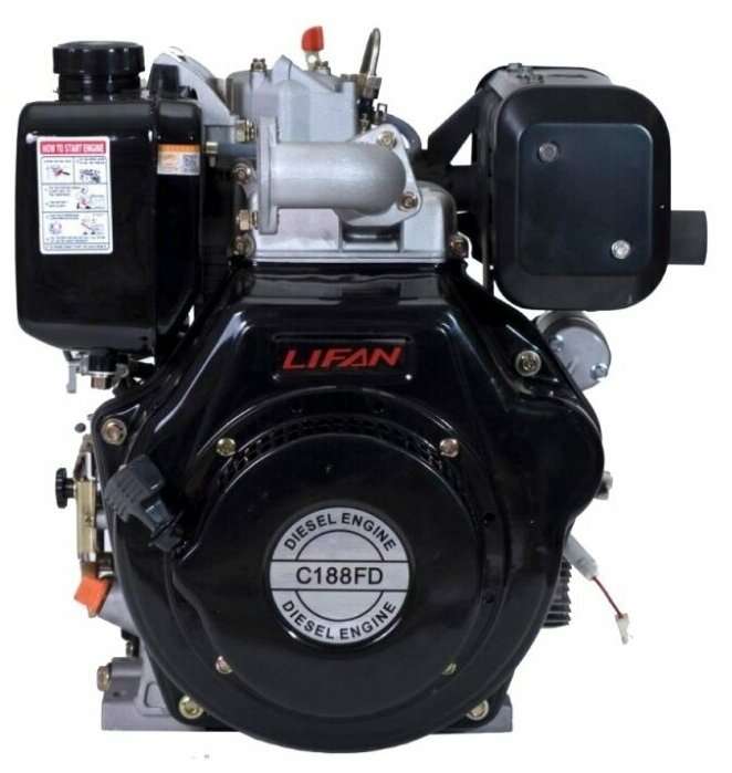Дизельный двигатель LIFAN C188FD