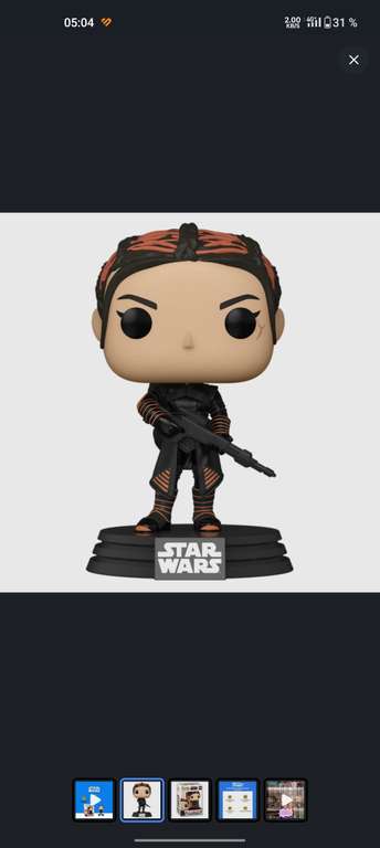 Фигурка Funko POP! Bobble Star Wars Mandalorian Fennec Shand (с Озон картой)