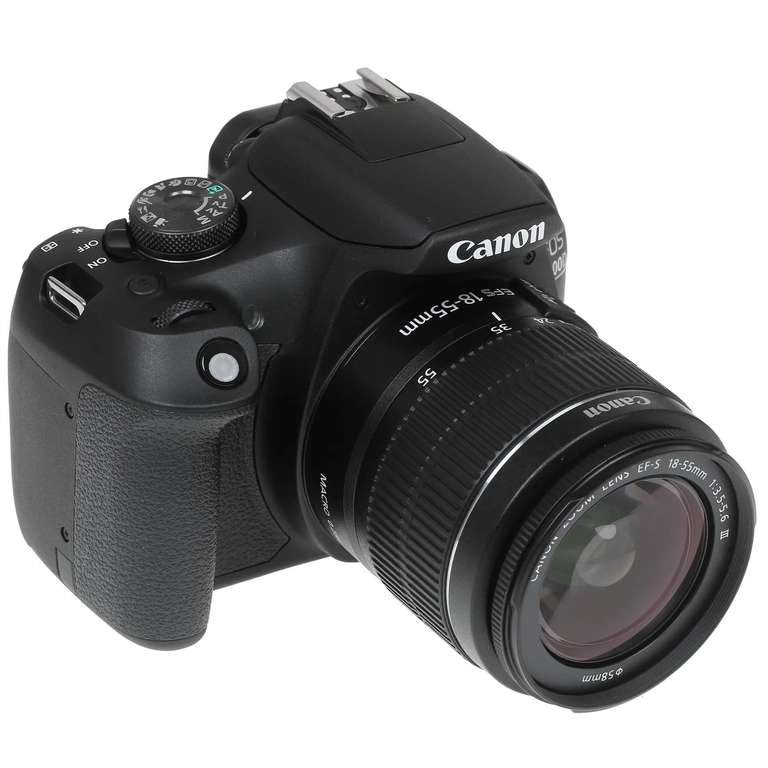Зеркальная камера Canon EOS 2000D Kit 18-55mm DC черный (скидка при оплате онлайн)