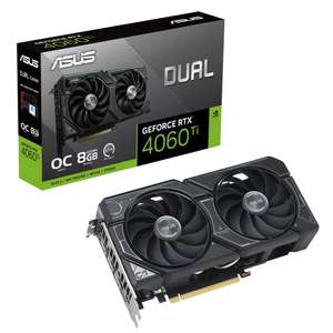 Видеокарта ASUS NVIDIA DUAL-RTX4060TI-O8G + возврат до 55% бонусами