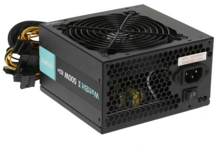 Блок питания Zalman Wattbit II ZM500-XEII 500W черный