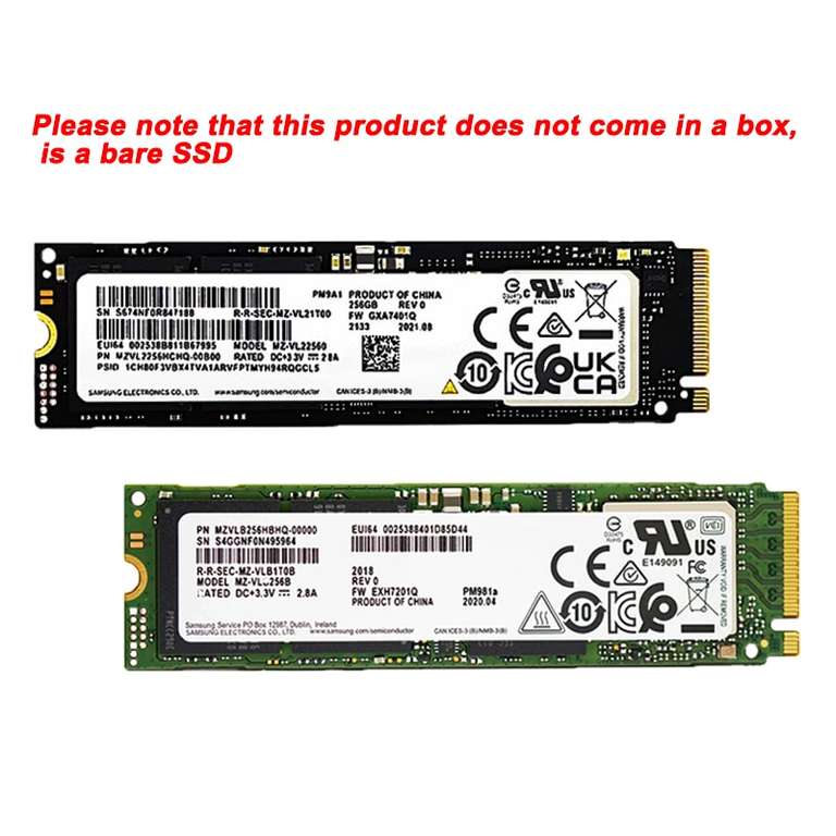 SSD-диск Samsung PM9A1, 1 Тб