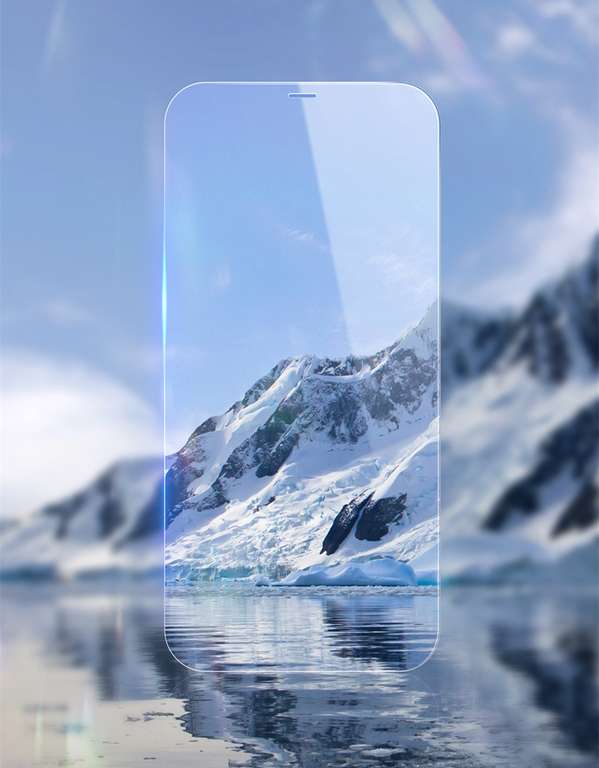 Закаленное стекло Baseus для iPhone от 10 до 14, 2 шт.