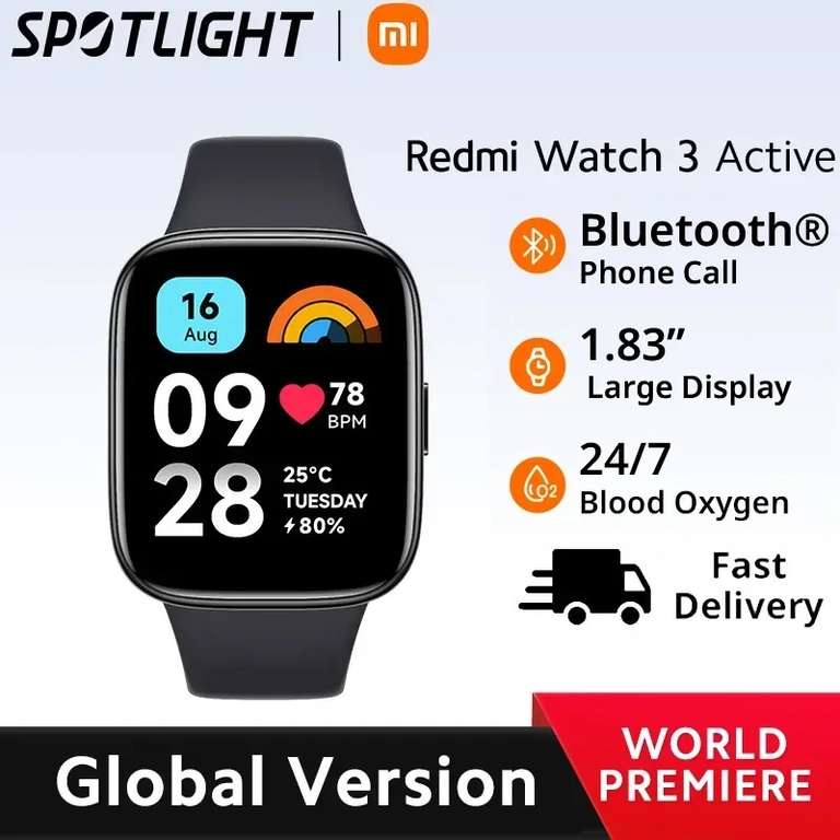 Смарт-часы Xiaomi redmi 3 active (глобал)
