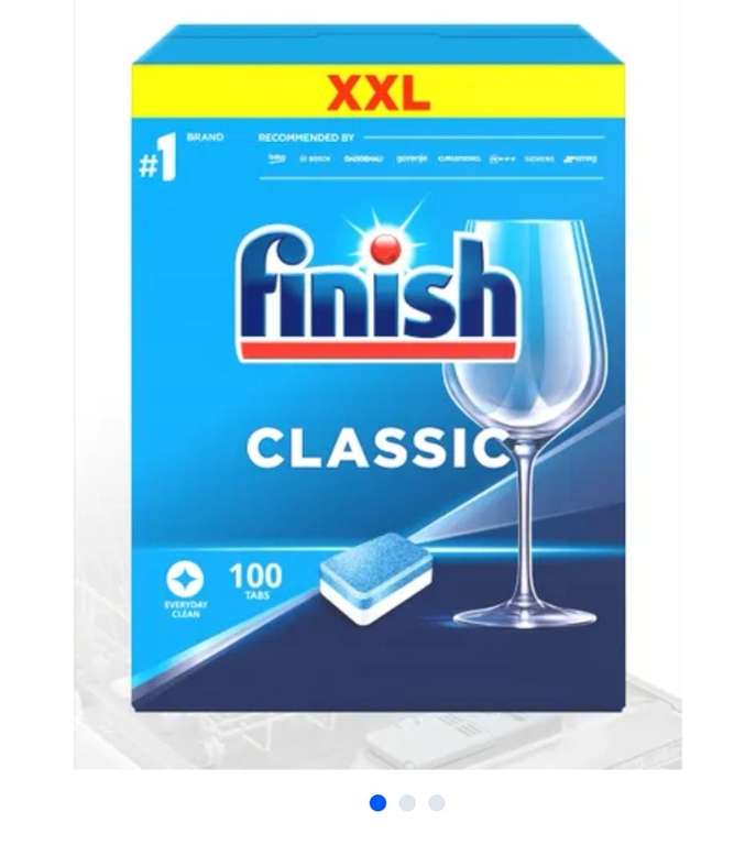 Таблетки для посудомоечной машины Finish Classic, 100 таблеток