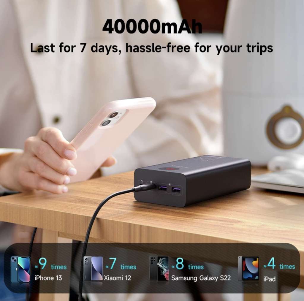 Внешний аккумулятор Romoss на 40000mAh 22.5W