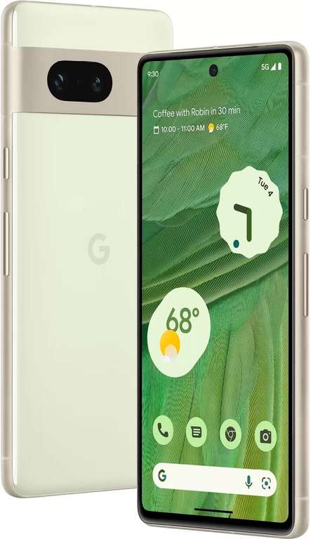 Смартфон Google Pixel 7, 8/128 ГБ, лемонграсс (вероятно JP, из-за рубежа)
